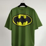 Woochi Batman Men Tshirt, 100% Cotton Oversized Graphic Printed Tshirt