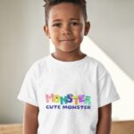 Woochi Kids Tshirt, 100% Cotton Regular Fit Graphic Printed Tshirt